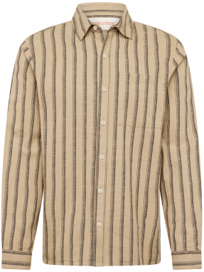 Revolution Košeľa  béžová / kaki