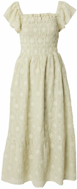 Dorothy Perkins Letné šaty  pastelovo zelená / šedobiela