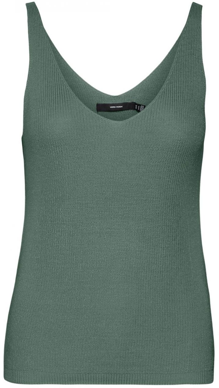 VERO MODA Vyšívaný top 'VMNew Lex'  nefritová
