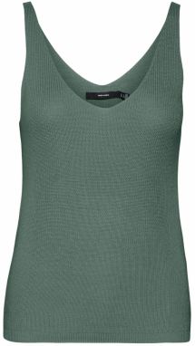 VERO MODA Vyšívaný top 'VMNew Lex'  nefritová
