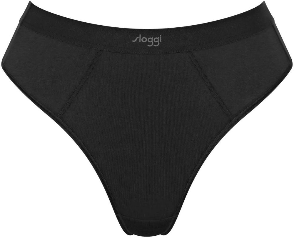 SLOGGI Tangá 'EVER Ease'  sivá / čierna