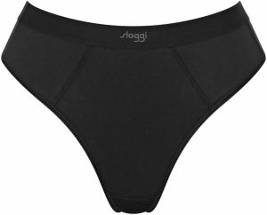 SLOGGI Tangá 'EVER Ease'  sivá / čierna