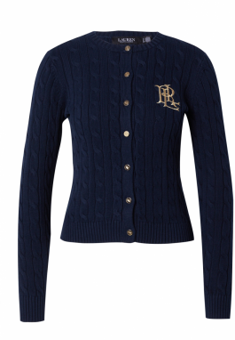 Lauren Ralph Lauren Kardigán  námornícka modrá / zlatá