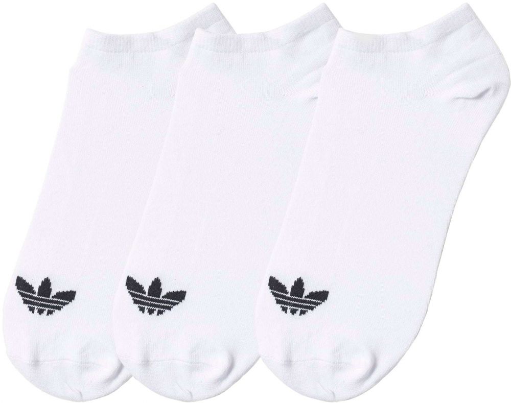 ADIDAS ORIGINALS Ponožky 'Trefoil Liner'  čierna / biela