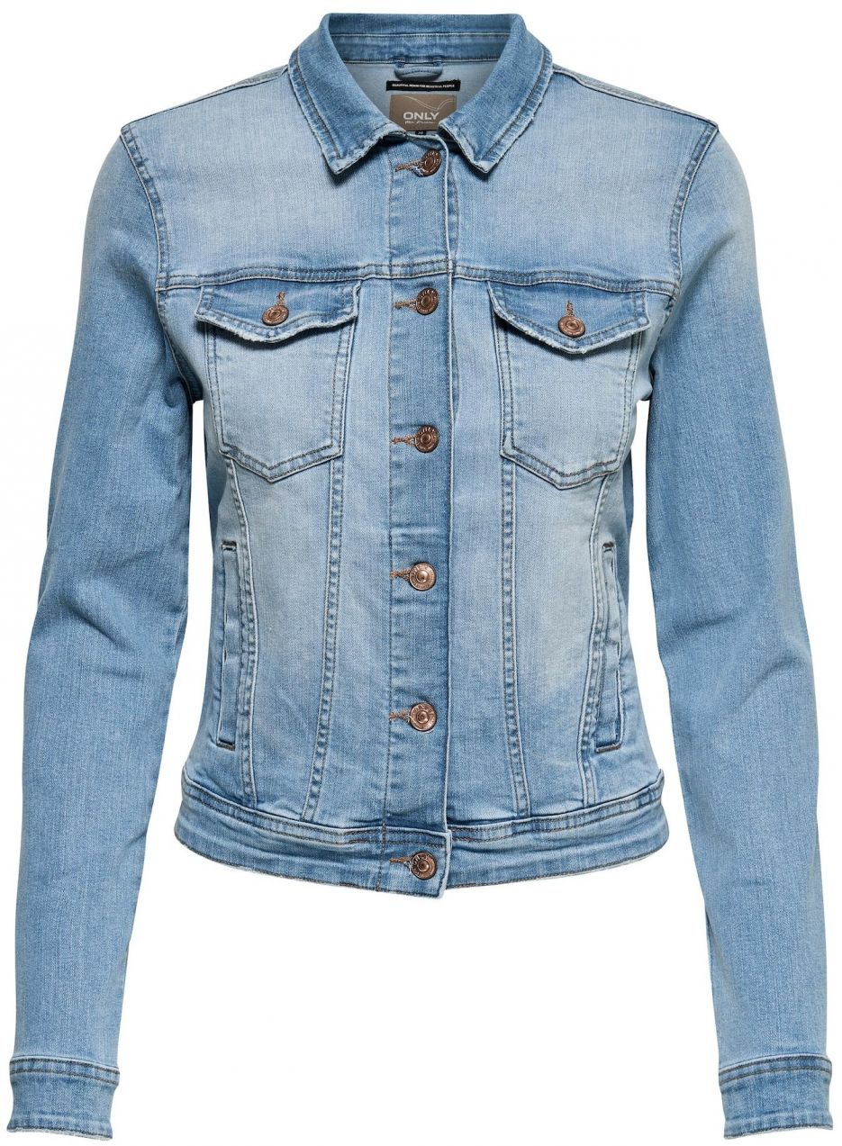 ONLY Prechodná bunda 'ONLTia'  modrá denim