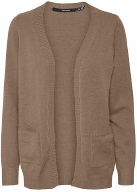 VERO MODA Kardigán  hnedá