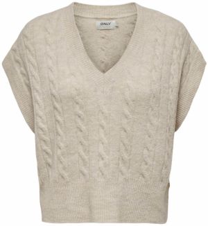 ONLY Sveter 'ONLMelody'  béžová melírovaná