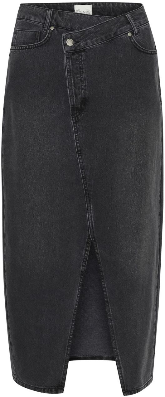 My Essential Wardrobe Sukňa 'Louis'  čierny denim