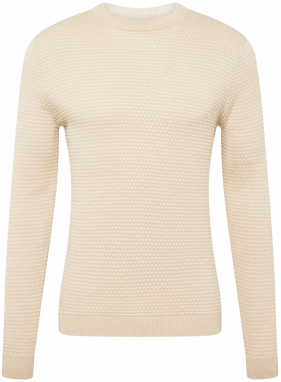 Only & Sons Sveter 'ONSTapa'  béžová / krémová