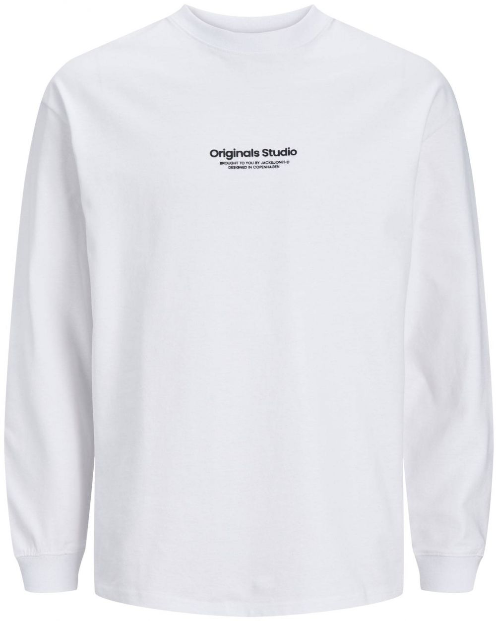 JACK & JONES Tričko 'JORVesterbro'  čierna / biela