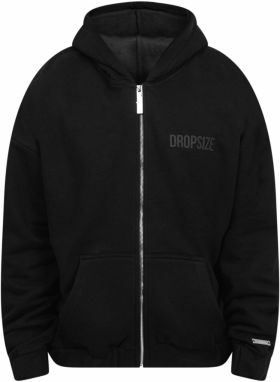 Dropsize Tepláková bunda  čierna