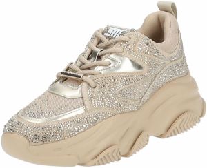 STEVE MADDEN Nízke tenisky 'Privy'  béžová / strieborná