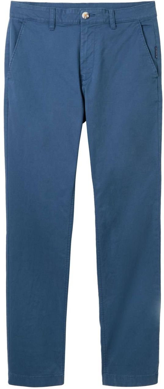 TOM TAILOR Chino nohavice  tmavomodrá