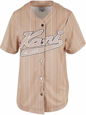 Karl Kani Dres 'Varsity'  piesková / čierna / biela