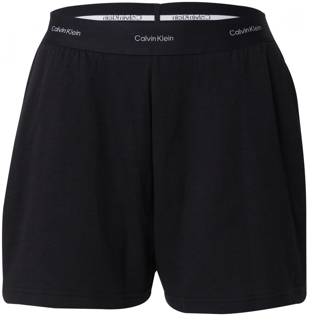 Calvin Klein Underwear Pyžamové nohavice  čierna / biela