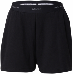 Calvin Klein Underwear Pyžamové nohavice  čierna / biela