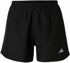 ADIDAS PERFORMANCE Športové nohavice 'Run it'  čierna / biela