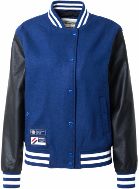 Superdry Prechodná bunda  modrá / čierna / biela