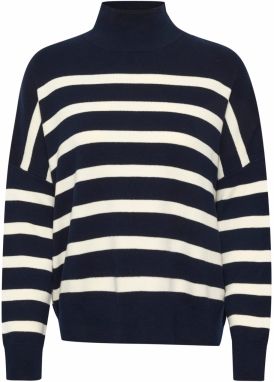 InWear Sveter 'Tenley'  námornícka modrá / biela
