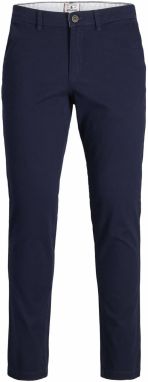 Jack & Jones Plus Chino nohavice 'JPSTMarco JJDave'  námornícka modrá