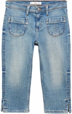 MANGO Džínsy 'SAMIRA'  modrá denim
