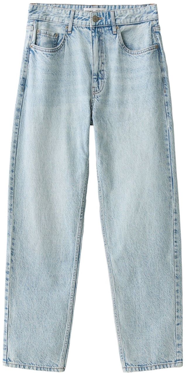 Bershka Džínsy  svetlomodrá