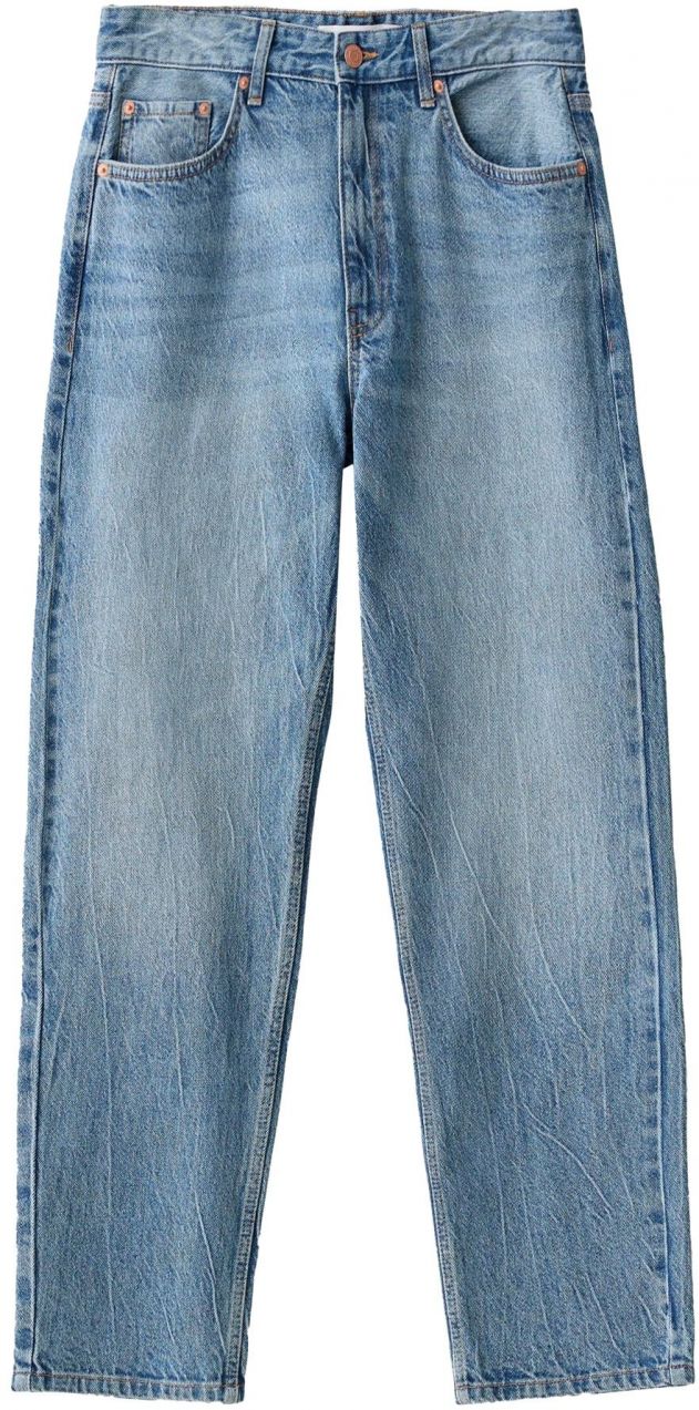 Bershka Džínsy  modrá denim