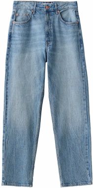 Bershka Džínsy  modrá denim
