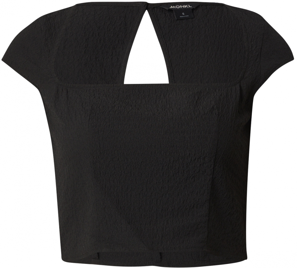 Monki Blúzka  čierna