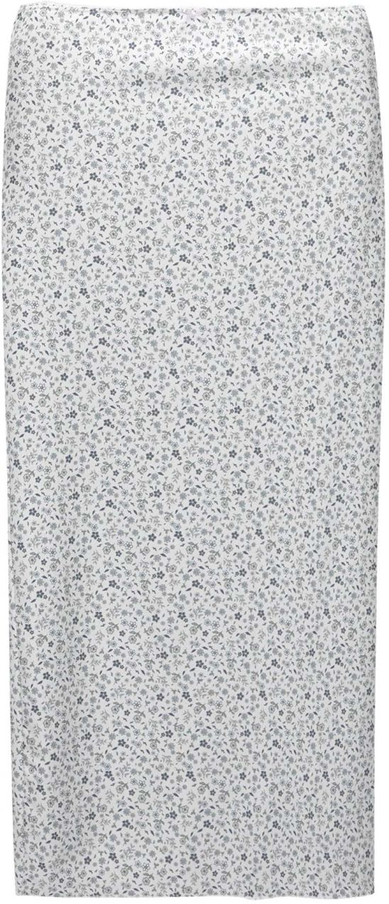 Pull&Bear Sukňa  modrá / zelená / biela