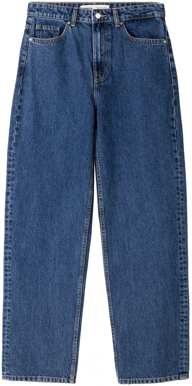 Bershka Džínsy  modrá denim