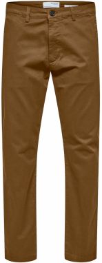SELECTED HOMME Chino nohavice 'SLHNew Miles'  koňaková