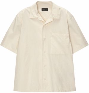 Pull&Bear Košeľa  biela ako vlna