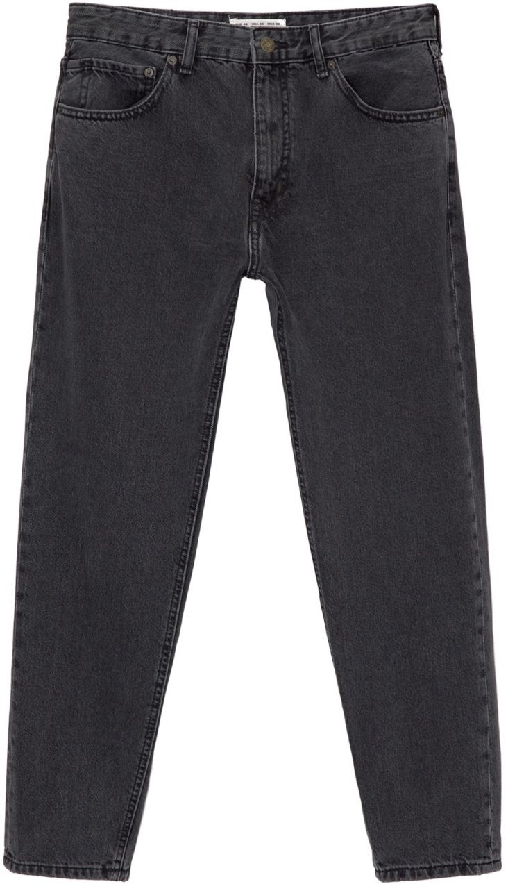 Pull&Bear Džínsy  čierny denim