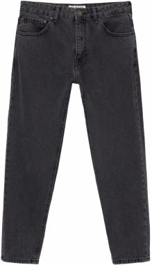 Pull&Bear Džínsy  čierny denim
