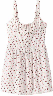 Bershka Letné šaty  limetová / rubínová / biela