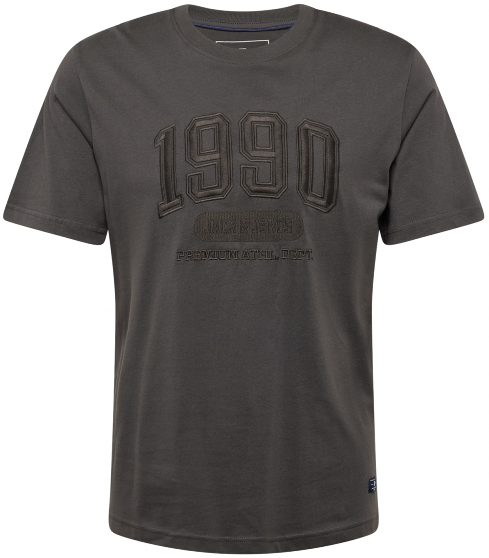 JACK & JONES Tričko 'JPRBLUDOUGLAS'  antracitová