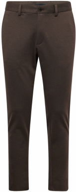 JACK & JONES Chino nohavice 'JPSTMARCO COOPER'  tmavohnedá