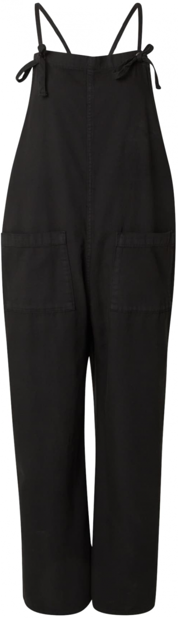 Monki Nohavice na traky  čierny denim