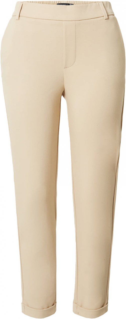 VERO MODA Chino nohavice 'MAYA'  svetlobéžová