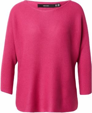 VERO MODA Sveter 'VMNora'  malinová
