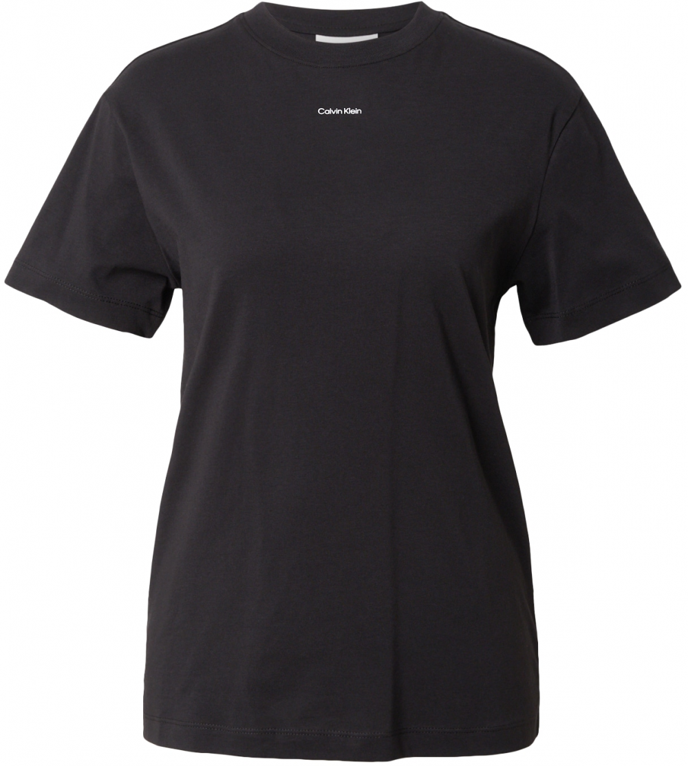 Calvin Klein Tričko  čierna / biela