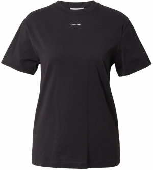 Calvin Klein Tričko  čierna / biela