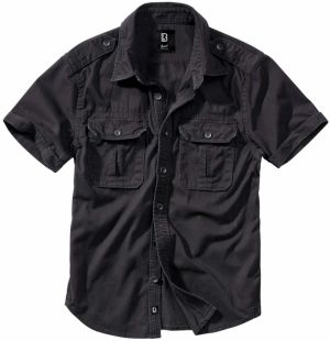 Brandit Košeľa  čierny denim