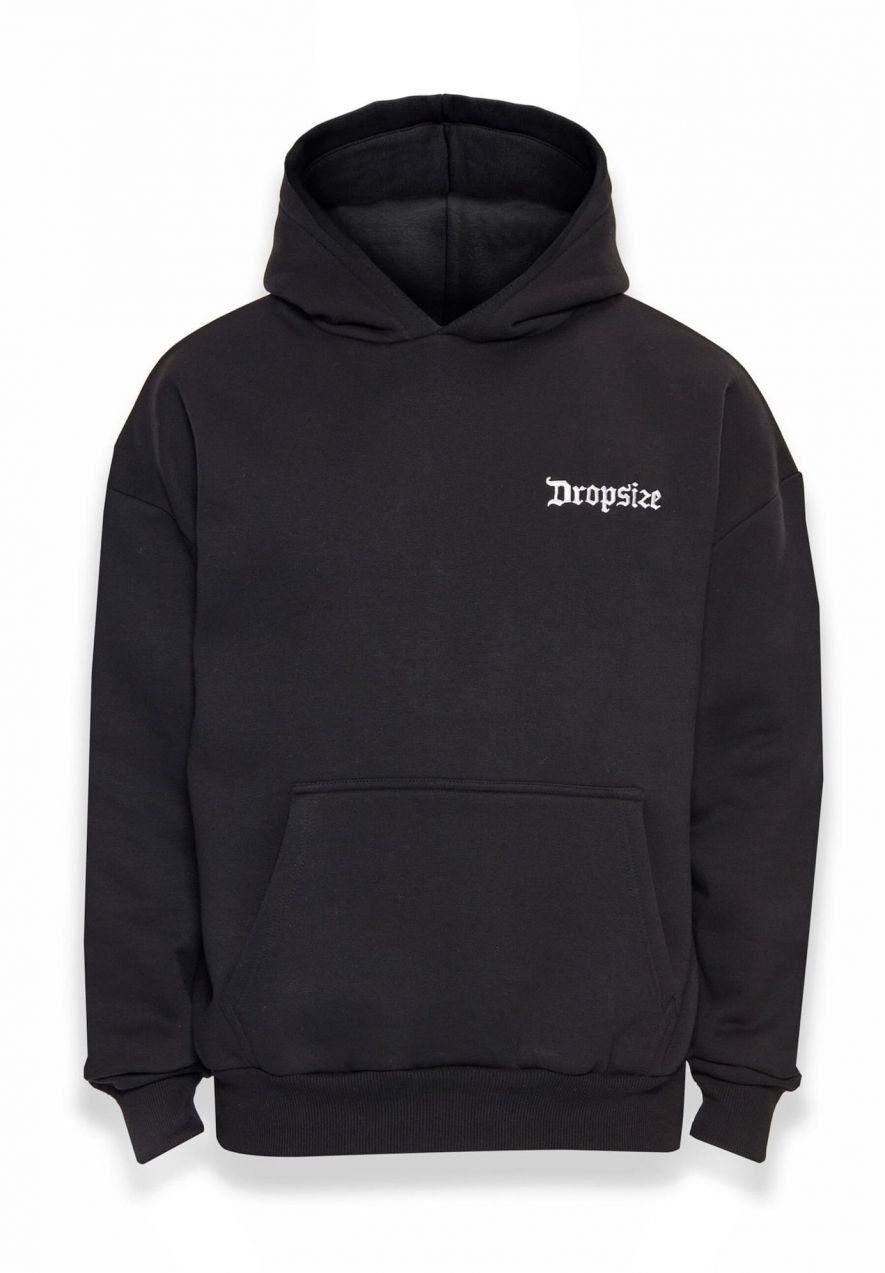 Dropsize Mikina  čierna / biela