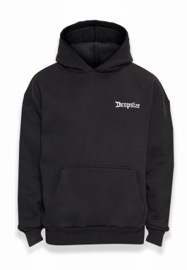 Dropsize Mikina  čierna / biela