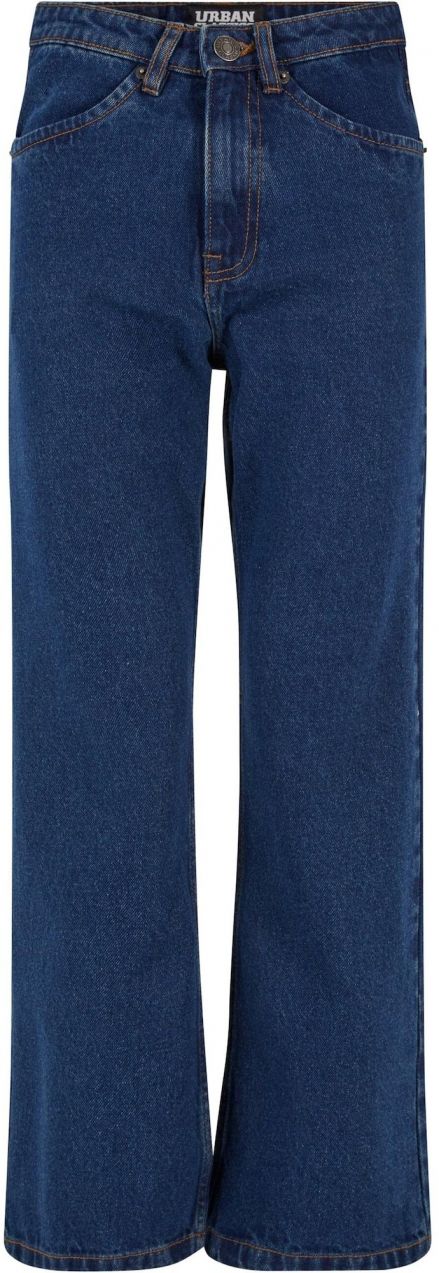 Urban Classics Džínsy  modrá denim / hnedá