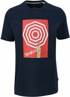 s.Oliver Tričko  námornícka modrá / žltá / červená / biela