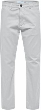 SELECTED HOMME Chino nohavice 'SLHMiles Flex'  svetlosivá