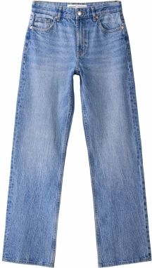 Bershka Džínsy  modrá denim